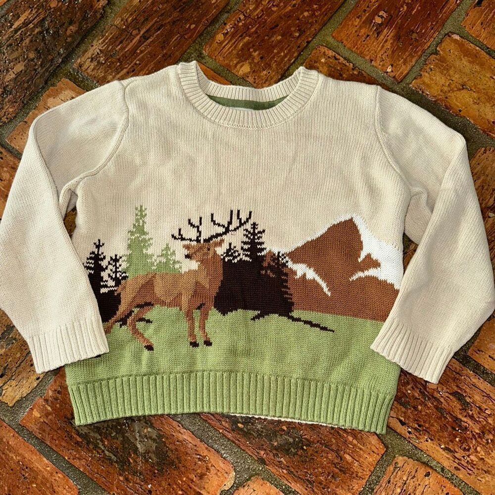Gymboree deer sweater